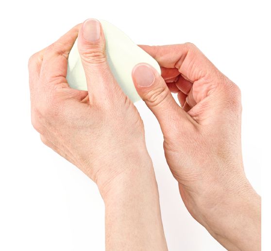 Effetto FIMO 8010 "Glow in the dark" (bagliore nel buio)