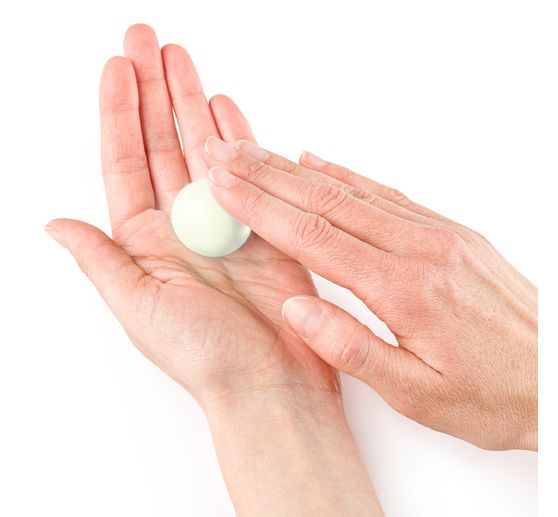 Effetto FIMO 8010 "Glow in the dark" (bagliore nel buio)