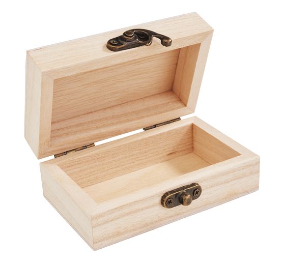 VBS Scatola di legno, 8 pezzi, 10 x 3,8 x 5,9 cm