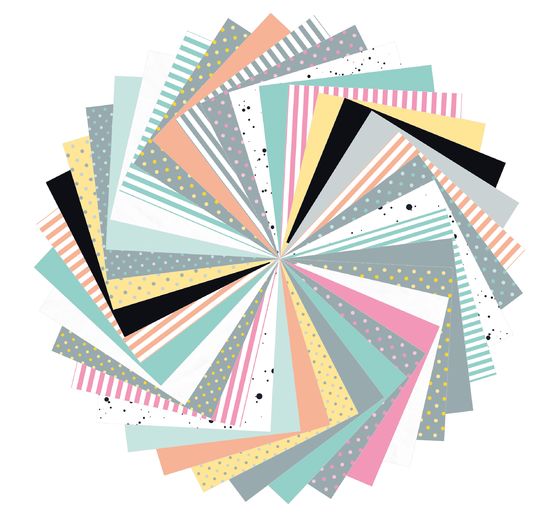 Folding sheets mix "Happy"