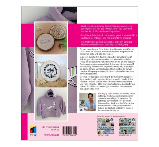 Book "Plottertante & Friends: 24 Ideen zum Plotten"