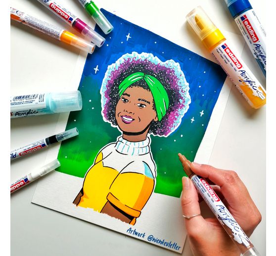 edding Acrylic/oil painting block