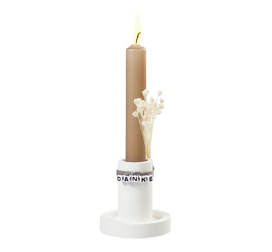 Silicone casting mould "Stick candle holder Rondo"