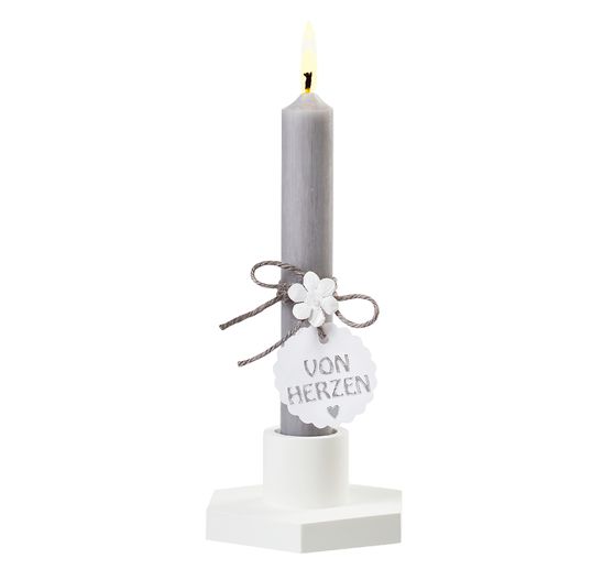 Stampo per colata in silicone "Bastone portacandela esagono"