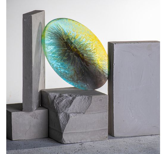 Silicone color mixing cup