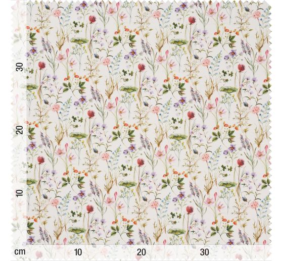 Westfalenstoffe Cotton fabric Florenz "Flower meadow"