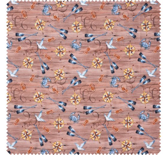 Cotton fabric "Nautical"