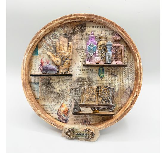 Scrapbook block Fortune"