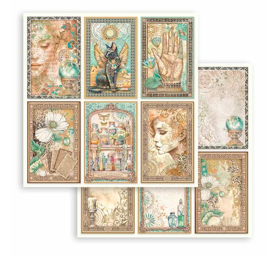 Scrapbook block Fortune"