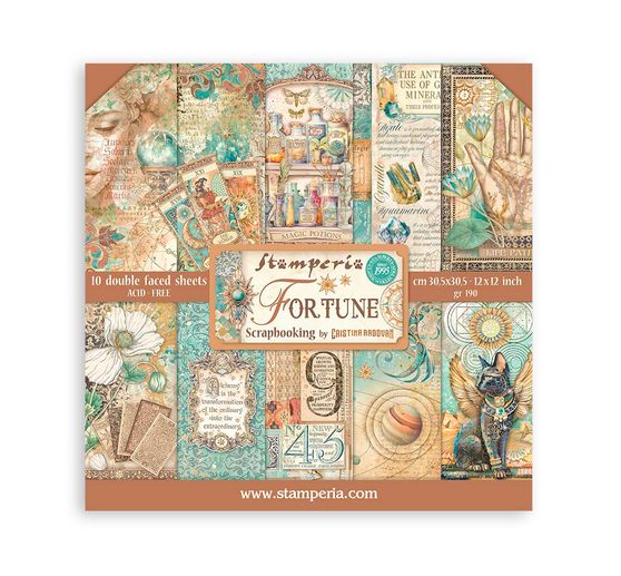 Scrapbook block Fortune"