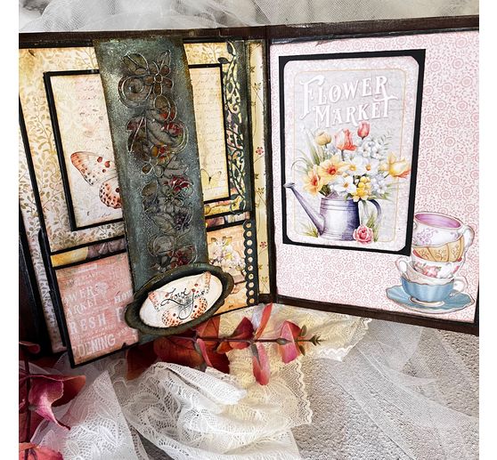 Scrapbook paper "Flower Shop"