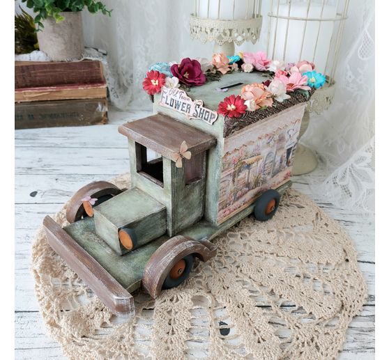 Scrapbook paper "Flower Shop"