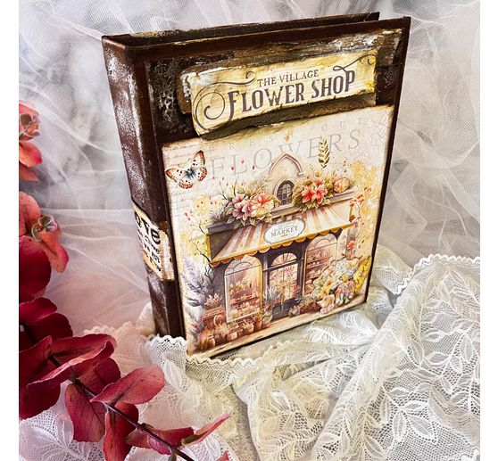 Scrapbook paper "Flower Shop"