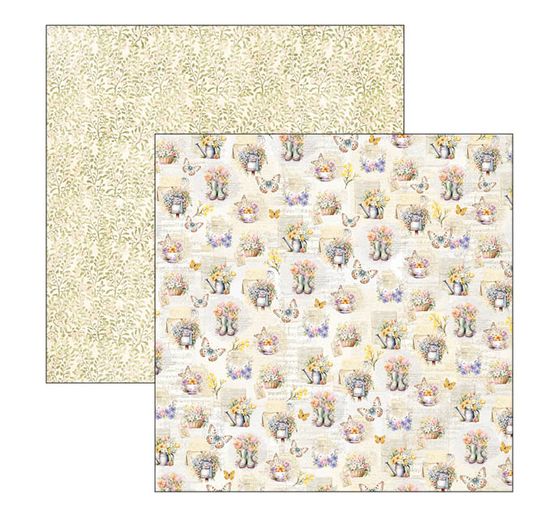 Scrapbook paper "Flower Shop"