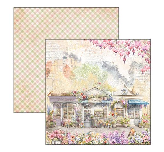 Scrapbook paper "Flower Shop"