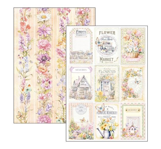 Paper set "Flower Shop"