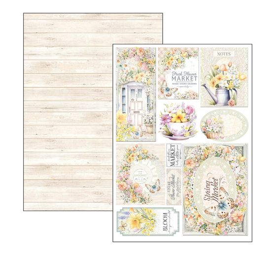 Paper set "Flower Shop"
