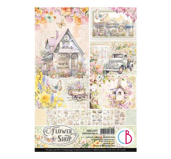 Paper set "Flower Shop"