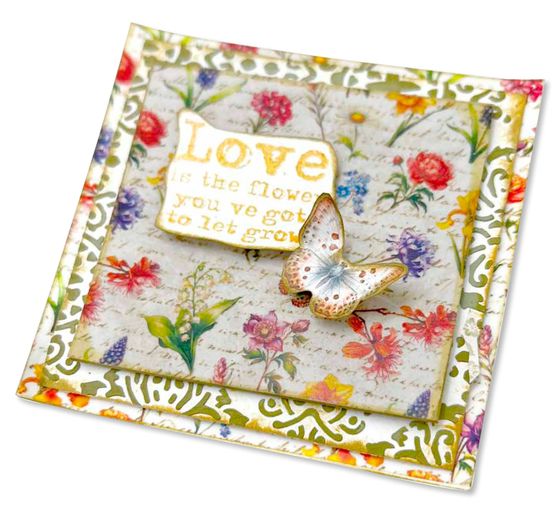 Silicone stamp "Flower Shop"