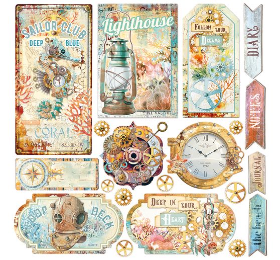 Vellum Paper "Coral Reef"