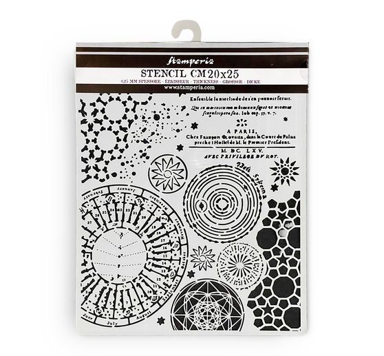 Stencil "Fortune - Macrocosm Mixed Patterns"