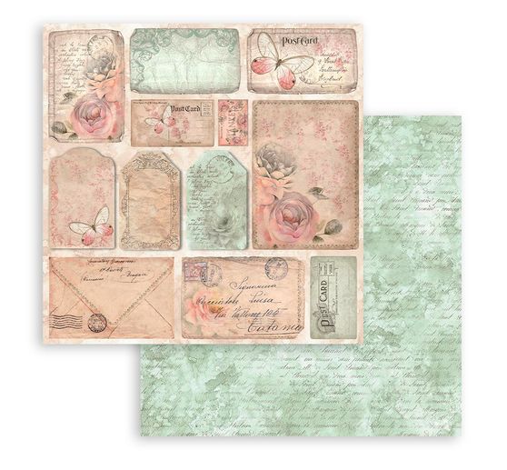 Scrapbooking Pad "Shabby Rose"