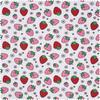 Jersey fabric "Strawberries"