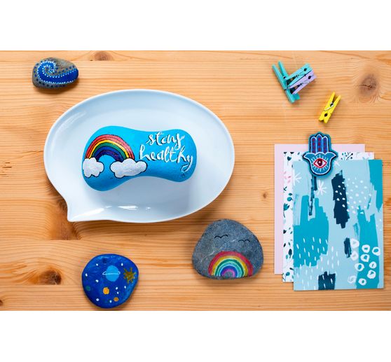 edding 780 gloss varnish-Marker Metallic, Special, set of 5