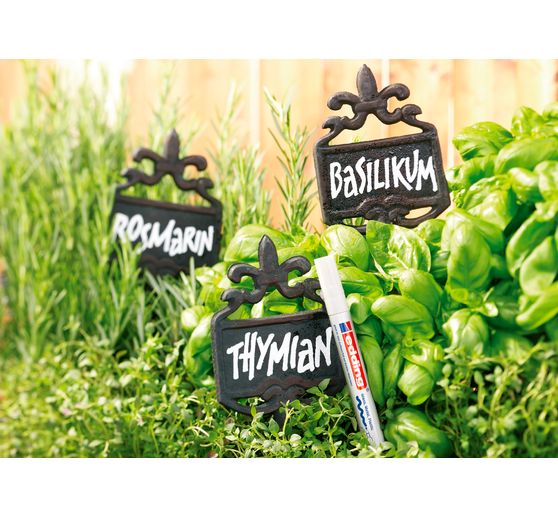 edding 750 gloss varnish-Marker Metallic/Pastel, set of 8