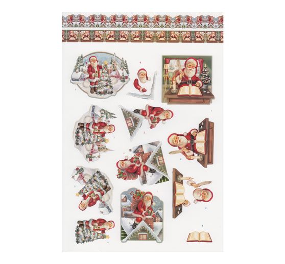 3D Punched sheet book "White Christmas Feelings"