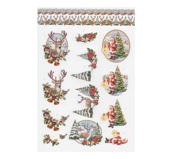 3D Punched sheet book "White Christmas Feelings"