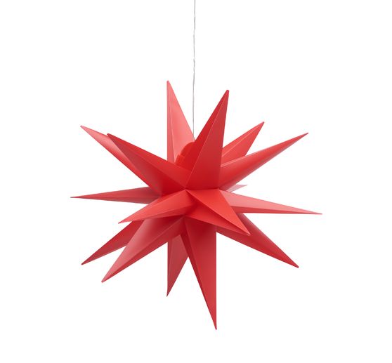 LED 3D star "Wega", Red