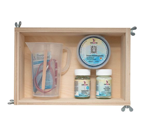 Moud making set "Vario" with casting box