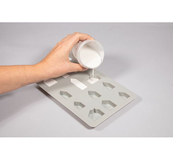 Silicone casting mould "Mini houses"