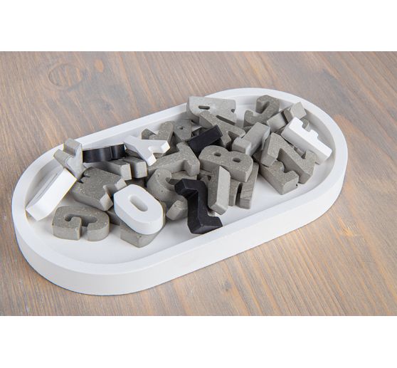 Silicone casting mould "Mini ABC"