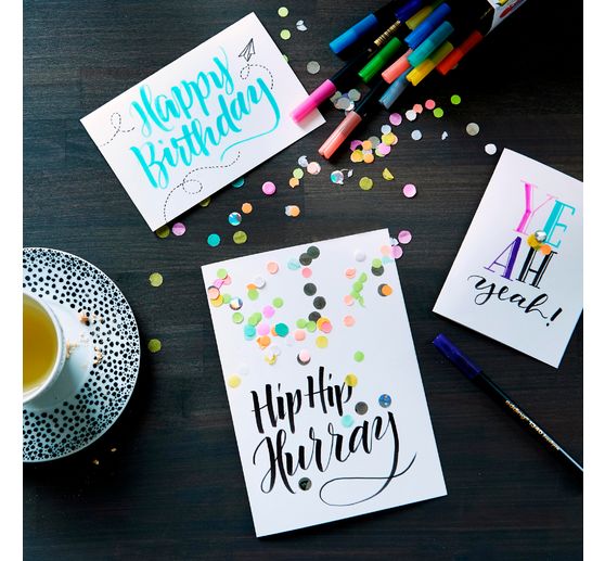 edding 1340 "Brush Lettering", set of 10