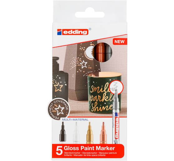 edding 753 gloss paint marker calligraphy