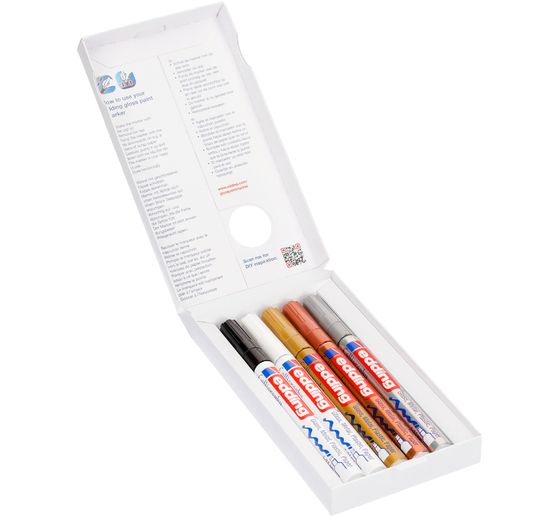 edding 753 gloss paint marker calligraphy