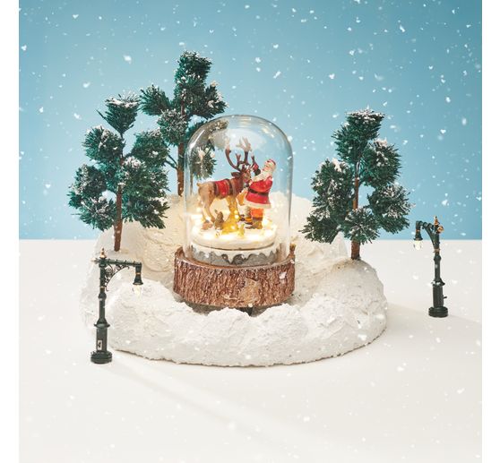 Polystyrene ball, Ø 15 cm, 2 parts