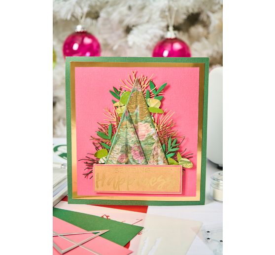 Sizzix Framelits Punching template "Triangles by Stacey Park"