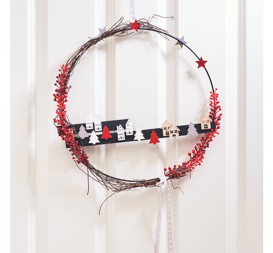 Metal ring "Circle", Black