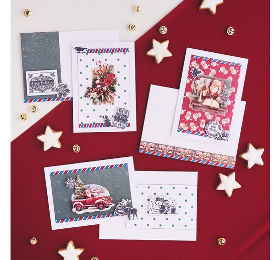 3D Punched sheet book "Christmas Baubles"