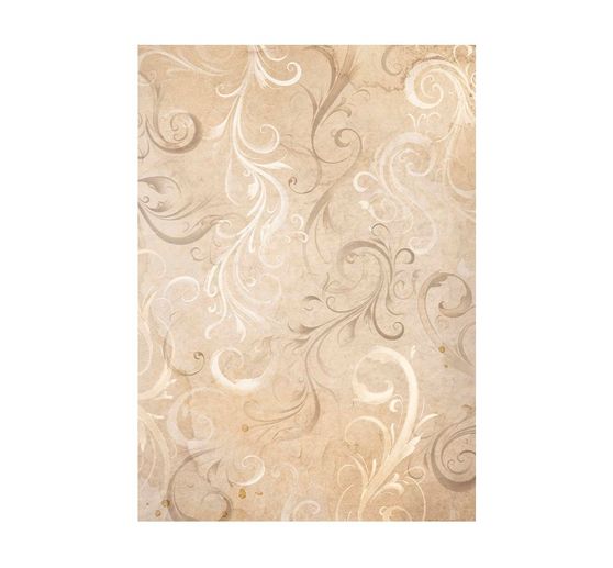 Motivo sfondi in seta di paglia con motivi "Preparatevi per il Natale".