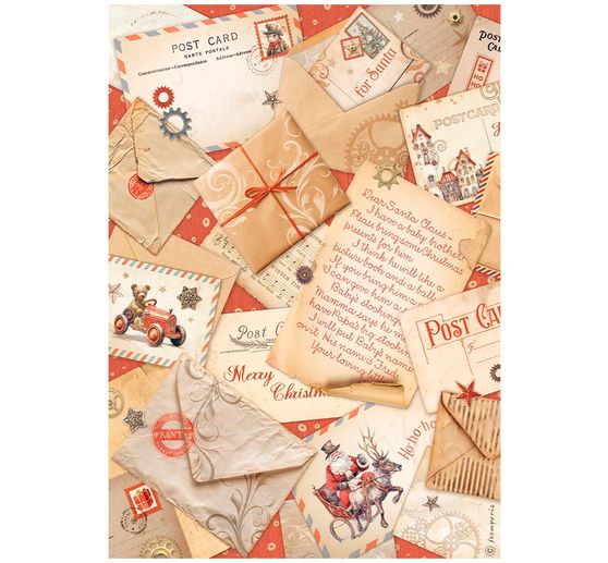 "Assortimento di seta di paglia con motivi natalizi