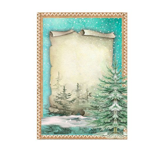 Sfondi in seta di paglia con motivi "Lo Schiaccianoci".