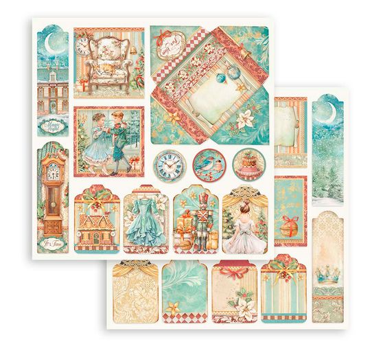 Blocco di scrapbook "Lo schiaccianoci"