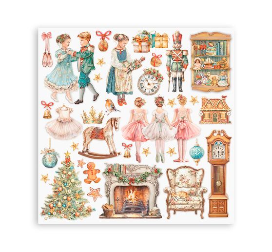 Blocco di scrapbook "Lo schiaccianoci"