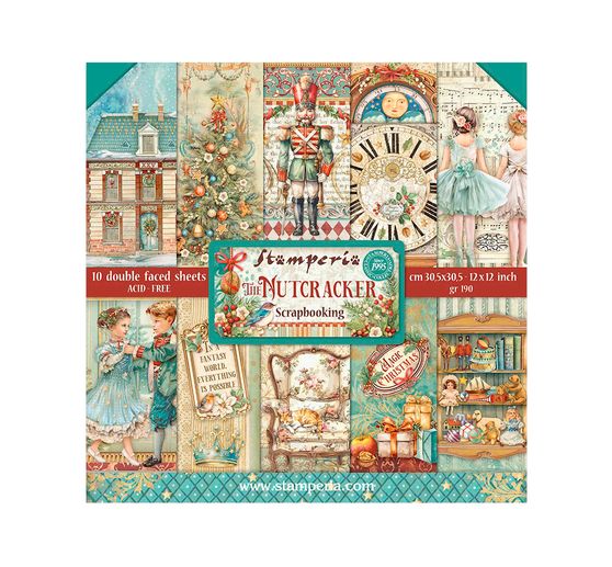 Blocco di scrapbook "Lo schiaccianoci"