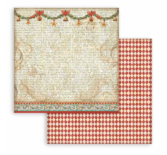 Blocco di scrapbook "Gli sfondi dello Schiaccianoci"