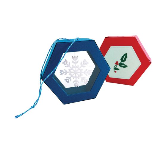 Sizzix Thinlits Punching template "Hanging Ornament Box by Catherine Pooler"